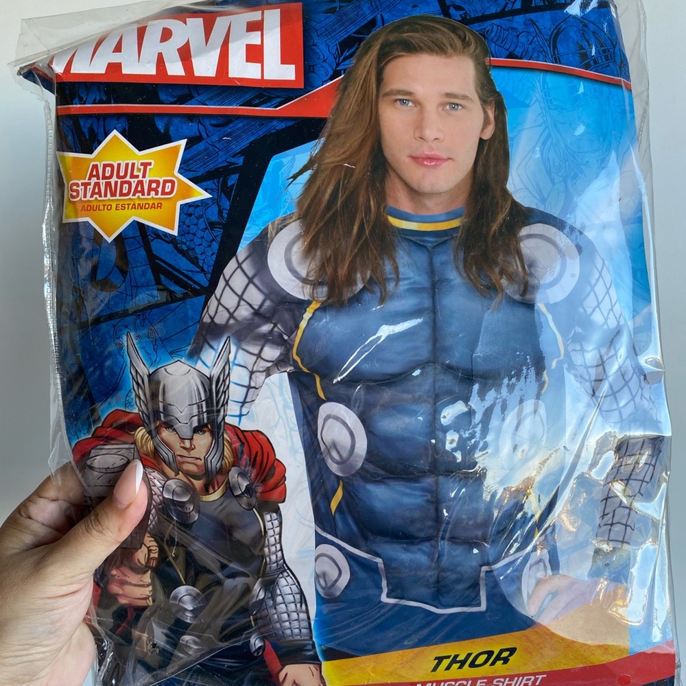 Thor Adult Standard Halloween Muscle Shirt